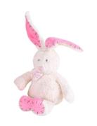 Økologisk Kanin Bamse 18 Cm. Toys Soft Toys Stuffed Animals Pink Tikir...