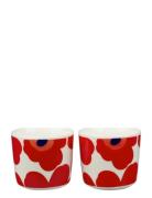 Unikko C.cup 2Pcs W/Out H Home Tableware Cups & Mugs Coffee Cups Multi...