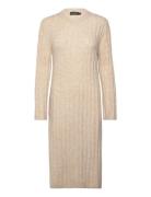 Slrakel Dress Ls Knælang Kjole Beige Soaked In Luxury