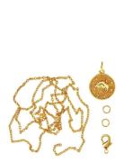 Zodiac Coin Pendant And Chain Set, Taurus Toys Creativity Drawing & Cr...