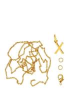 Letter X Gp With O-Ring, Chain And Clasp Toys Creativity Drawing & Cra...