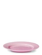 Rhombe Color Lunch Plate Home Tableware Plates Deep Plates Pink Lyngby...