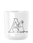 Moomin Abc Kop - A 0.2 L. Home Tableware Cups & Mugs Espresso Cups Whi...