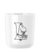 Moomin Abc Kop - L 0.2 L. Home Tableware Cups & Mugs Espresso Cups Whi...