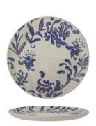 Petunia Tallerken Home Tableware Plates Small Plates Blue Bloomingvill...