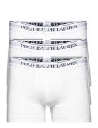 Stretch Cotton Trunk 3-Pack Boxershorts White Polo Ralph Lauren Underw...