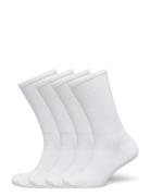 Sock 4 Pack Sporty Rib Lingerie Socks Regular Socks White Lindex