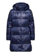 Water-Resistant Down Long Coat Foret Jakke Blue Ralph Lauren Kids