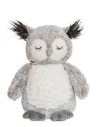 Owl, Uve, Grey Toys Soft Toys Stuffed Animals Grey Teddykompaniet
