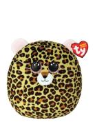Ty Livvie - Leopard Squish 25Cm Toys Soft Toys Stuffed Animals Brown T...