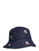 Ollie Bucket Hat Accessories Headwear Bucket Hats Navy Becksöndergaard