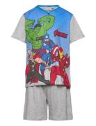 Pyjama Pyjamassæt Grey Marvel