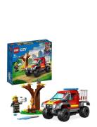 4X4 Fire Engine Rescue Truck Toy Set Toys Lego Toys Lego city Multi/pa...