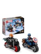 Black Widow Og Captain Americas Motorcykler Toys Lego Toys Lego Super ...