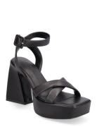 Woms Sandals Sandal Med Hæl Black NEWD.Tamaris