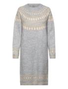 Cuthurid Dress Knælang Kjole Grey Culture