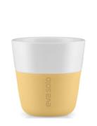 2 Espresso-Krus Golden Sand Home Tableware Cups & Mugs Espresso Cups Y...
