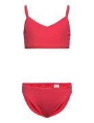 Kids Girls Swim Undertøjssæt Red Abercrombie & Fitch