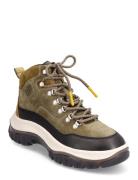 Hillark Mid Boot Snørestøvler Khaki Green GANT