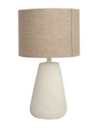 Cora White/Natural Home Lighting Lamps Table Lamps Beige Watt & Veke