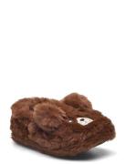 Slippers Rabbit And Bear Slippers Hjemmesko Brown Lindex