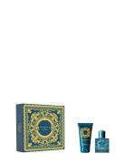 Eros Edt Gift Set  Beauty Men All Sets Nude Versace Fragrance