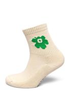 Puikea Unikko Lingerie Socks Regular Socks Beige Marimekko