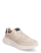 Modern Runner Premium Lth Low-top Sneakers Cream Tommy Hilfiger