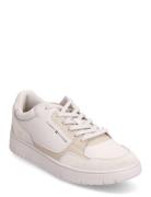 Th Basket Core Lth Mix Ess Low-top Sneakers Cream Tommy Hilfiger