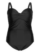 Carelly Swimsuit Badedragt Badetøj Black ONLY Carmakoma