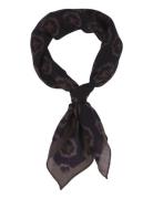 Wool Bandana Accessories Scarves Lightweight Scarves Brown Portia 1924