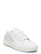 Classic Cupsole Laceup Low-top Sneakers White Calvin Klein
