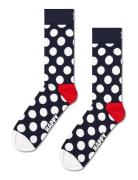 Big Dot Sock Lingerie Socks Regular Socks Navy Happy Socks