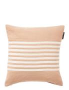 Embroidery Striped Linen/Cotton Pillow Cover Home Textiles Cushions & ...