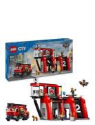 Brandstation Med Brandbil 60414 Toys Lego Toys Lego city Multi/pattern...