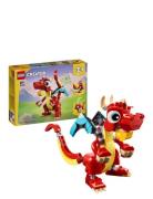 Rød Drage 31145 Toys Lego Toys Lego creator Multi/patterned LEGO