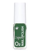 Minilack Oxygen Färg A738 Neglelak Makeup Green Depend Cosmetic