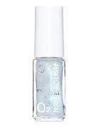 Minilack Oxygen Färg A363 Neglelak Makeup Silver Depend Cosmetic