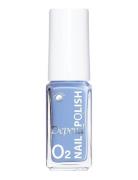 Minilack Oxygen Färg A678 Neglelak Makeup Blue Depend Cosmetic