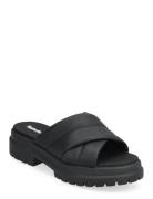 London Vibe Slide Sandal Black Full Grain Shoes Summer Shoes Sandals B...