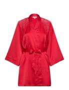 Instant Nightgown Pyjama Morgenkåbe Red Etam