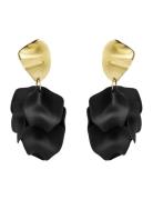 Paloma Earring Black/Gold Ørestickere Smykker Black Bud To Rose