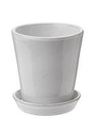 Dyrkningspotte Home Decoration Flower Pots White Knabstrup Keramik