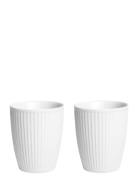 Termokrus Plissé Home Tableware Cups & Mugs Coffee Cups White Pillivuy...