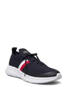 Modern Runner Knit Stripes Ess Low-top Sneakers Blue Tommy Hilfiger