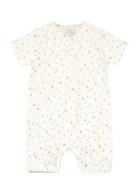 Miel - Jumpsuit Bodysuits Short-sleeved Cream Hust & Claire