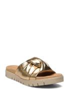 Slip-In Shoes Mules & Slip-ins Flat Mules Gold Gabor