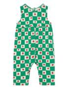 Baby Tomato All Over Overall Jumpsuit Green Bobo Choses