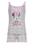 Pyjama Pyjamassæt Multi/patterned Minnie Mouse