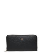 Perri Lg Zip Around Bags Card Holders & Wallets Wallets Black DKNY Bag...